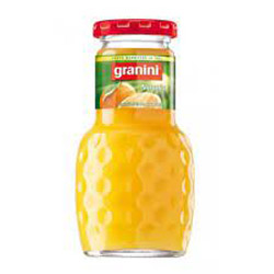 GRANINI NARANJA VIDRIO 0,20 L.